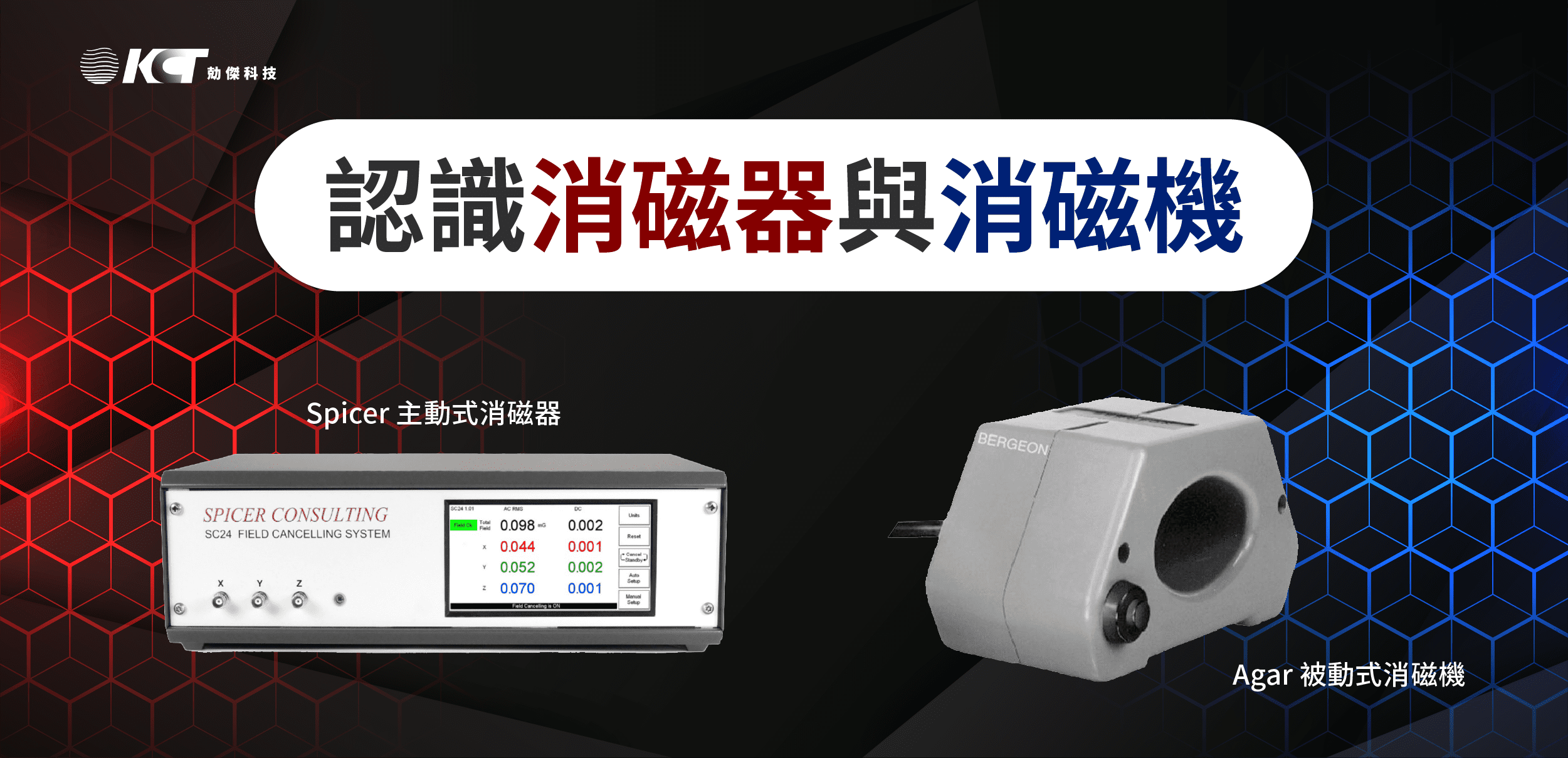 認識「主動式消磁器」與「被動式消磁機」